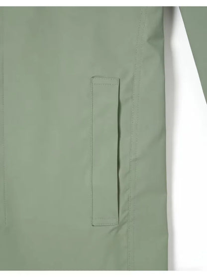 Trench-coat slim avec détail de poche