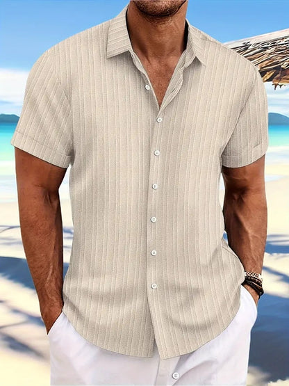 Summer Men's Short Sleeve Shirt - Fritz