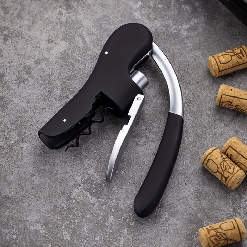 Ergonomic Corkscrew – Open Wine Bottles Quickly and Safely for Home and Hospitality