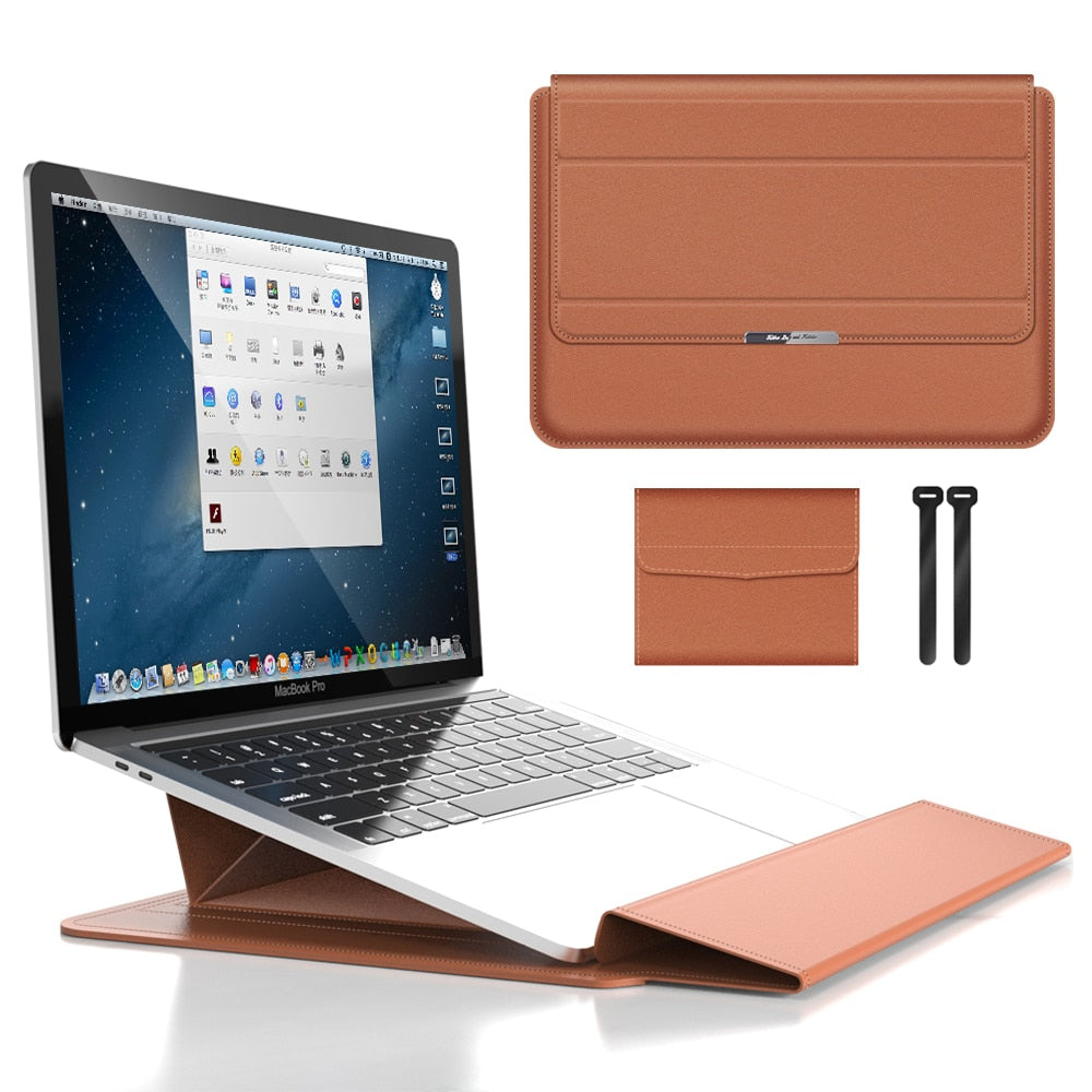 Custodia per laptop con supporto integrato – Custodia protettiva per laptop da 11–16 pollici