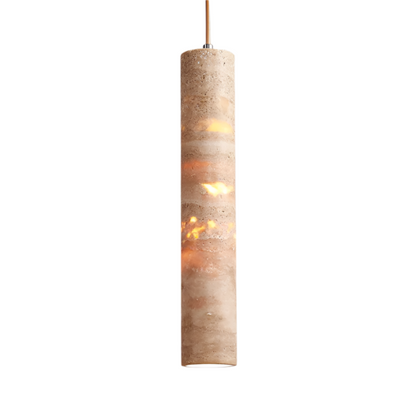 Luxe Cream Marble Pendant Lamp – Elegant and Modern Design