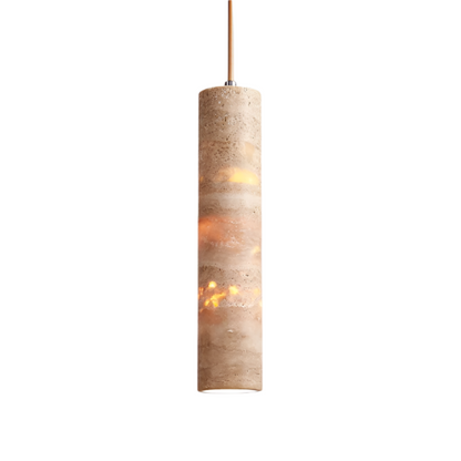 Luxe Cream Marble Pendant Lamp – Elegant and Modern Design