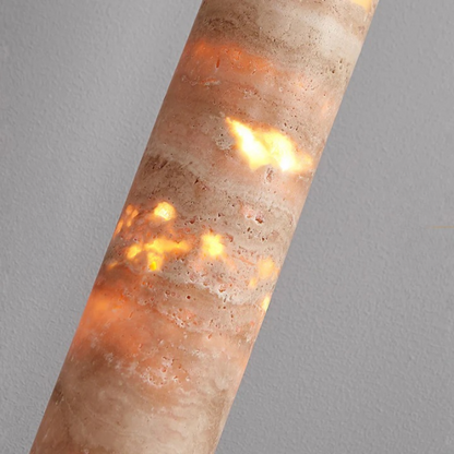 Luxe Cream Marble Pendant Lamp – Elegant and Modern Design