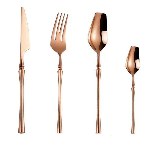 Bestekset geïnspireerd op het oude Egypte - elegant en duurzaam voor aan tafel