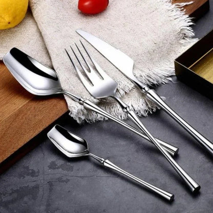Bestekset geïnspireerd op het oude Egypte - elegant en duurzaam voor aan tafel