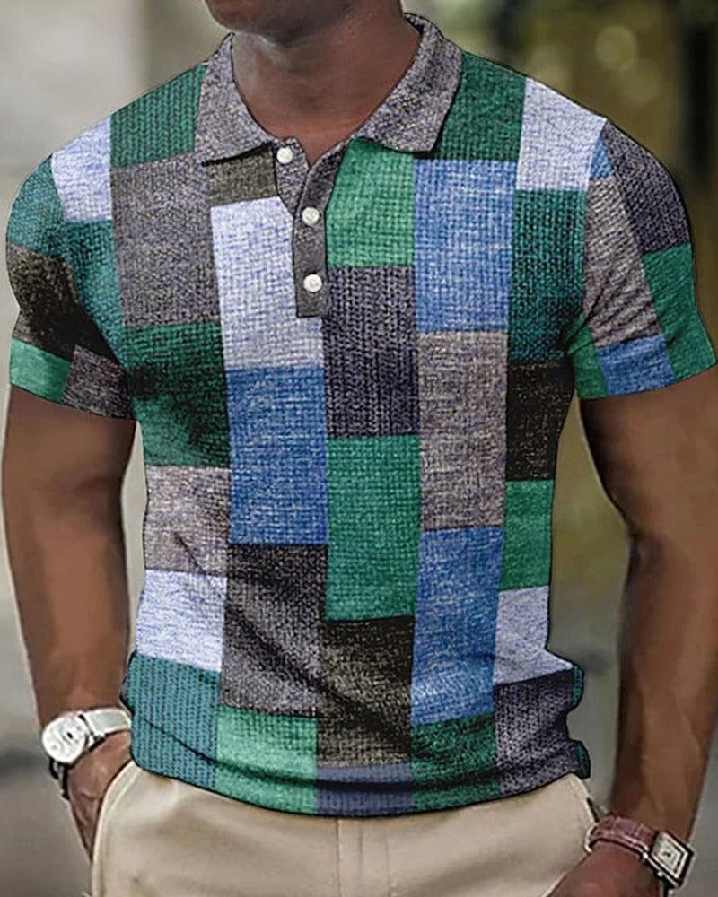 Men's Polo with Pattern - Ryan