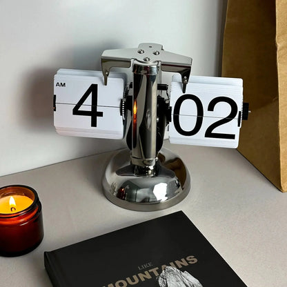Elegant Flip Clock - Retro Design - Modern Time Display