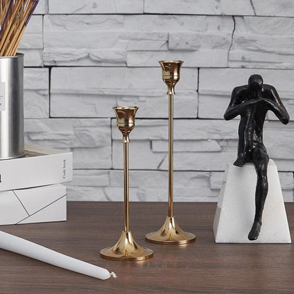 Elegante klassieke kandelaar - Set van 3 stuks - Stijlvol en tijdloos