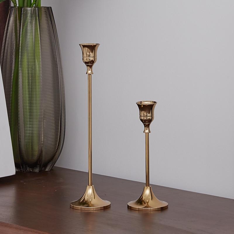 Elegante klassieke kandelaar - Set van 3 stuks - Stijlvol en tijdloos
