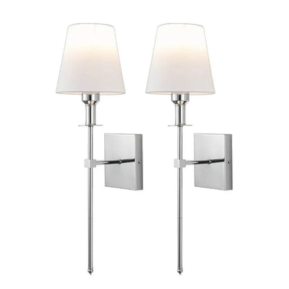 Rechargeable Wireless Wall Lamp 2-Pack with Remote Control