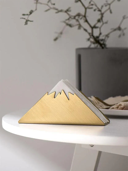 Elegant Gold Stainless Steel Napkin Holder - Stylish - Durable - Functional