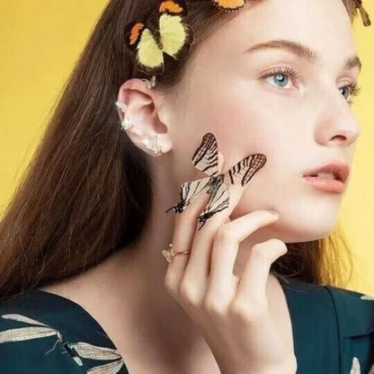 Eleganti orecchini con ciondolo a forma di animale