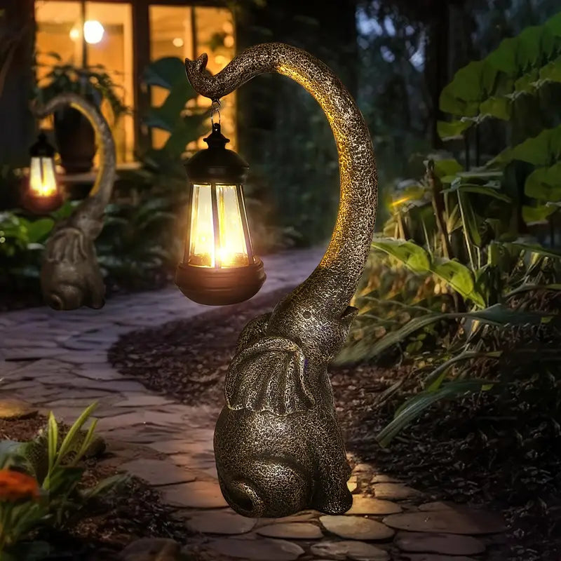Charming Elephant Lamp - Unique and Atmospheric