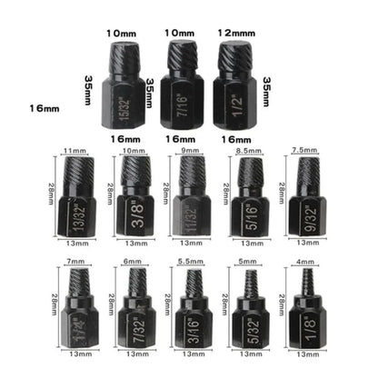 Extractor Kit | Screw & Bolt Extractor Set
