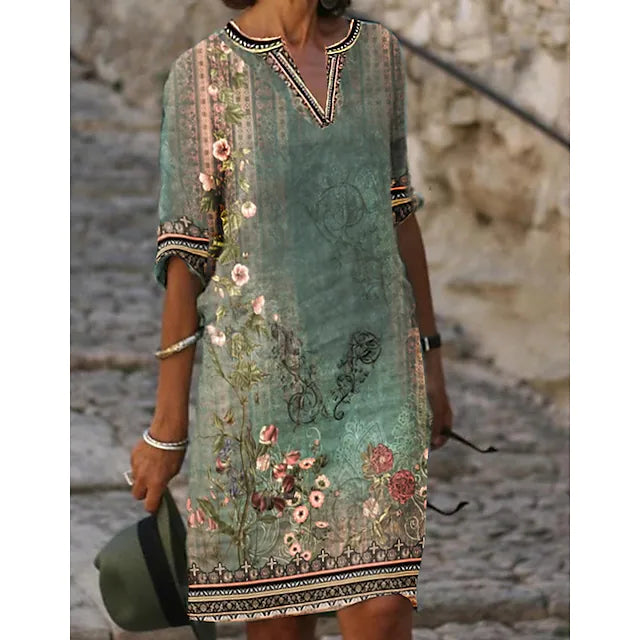 Vestido elegante para senhora