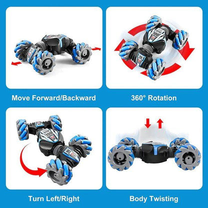 Auto telecomandata acrobatica StuntMaster - Emozioni e divertimento per grandi e piccini