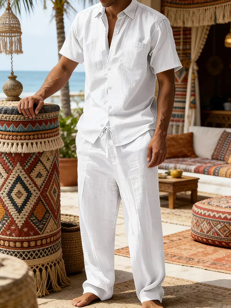 Ensemble de vêtements décontractés d'été pour hommes