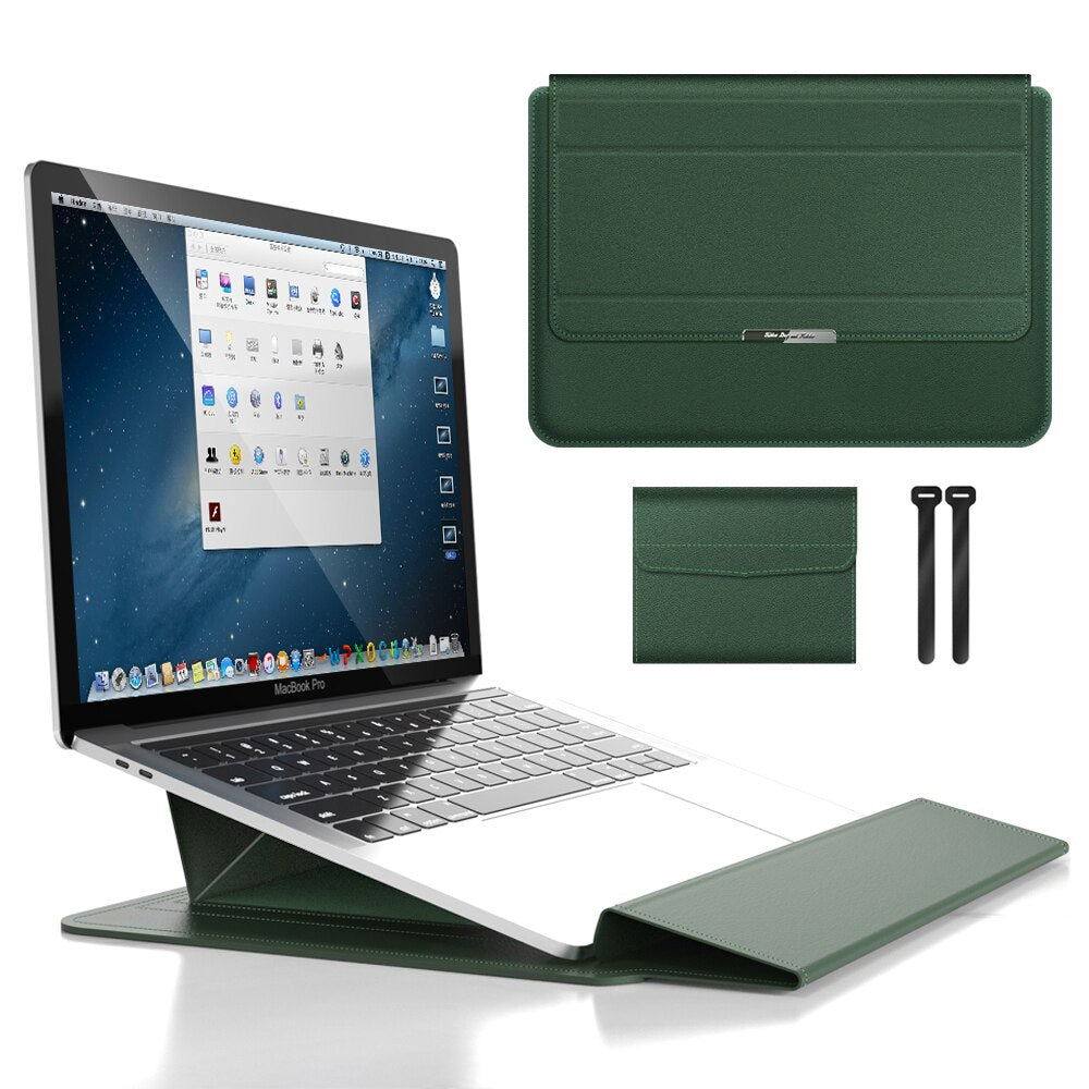 Custodia per laptop con supporto integrato – Custodia protettiva per laptop da 11–16 pollici
