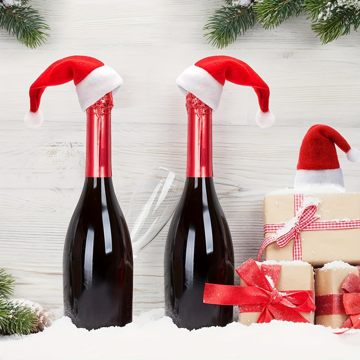 Kerstmannen bestekhouderset – Voor een feestelijk gedekte tafel