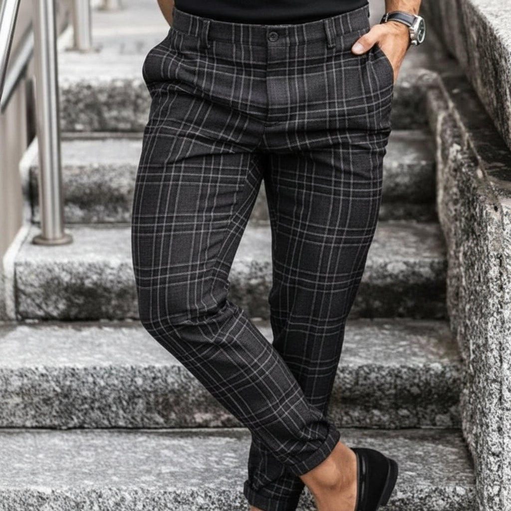 Men's Summer Trousers Straight Legs Casual