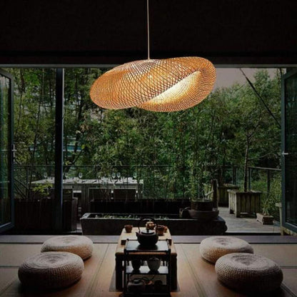 Muto - Bamboo LED Pendant Light