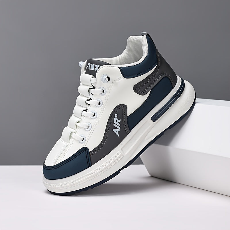 Boys' shoes, comfortable non-slip lace-up shoes with a soft sole - Leon