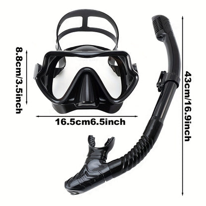 AquaClear Snorkel Set – Leak-proof, Comfortable and with Great Visibility