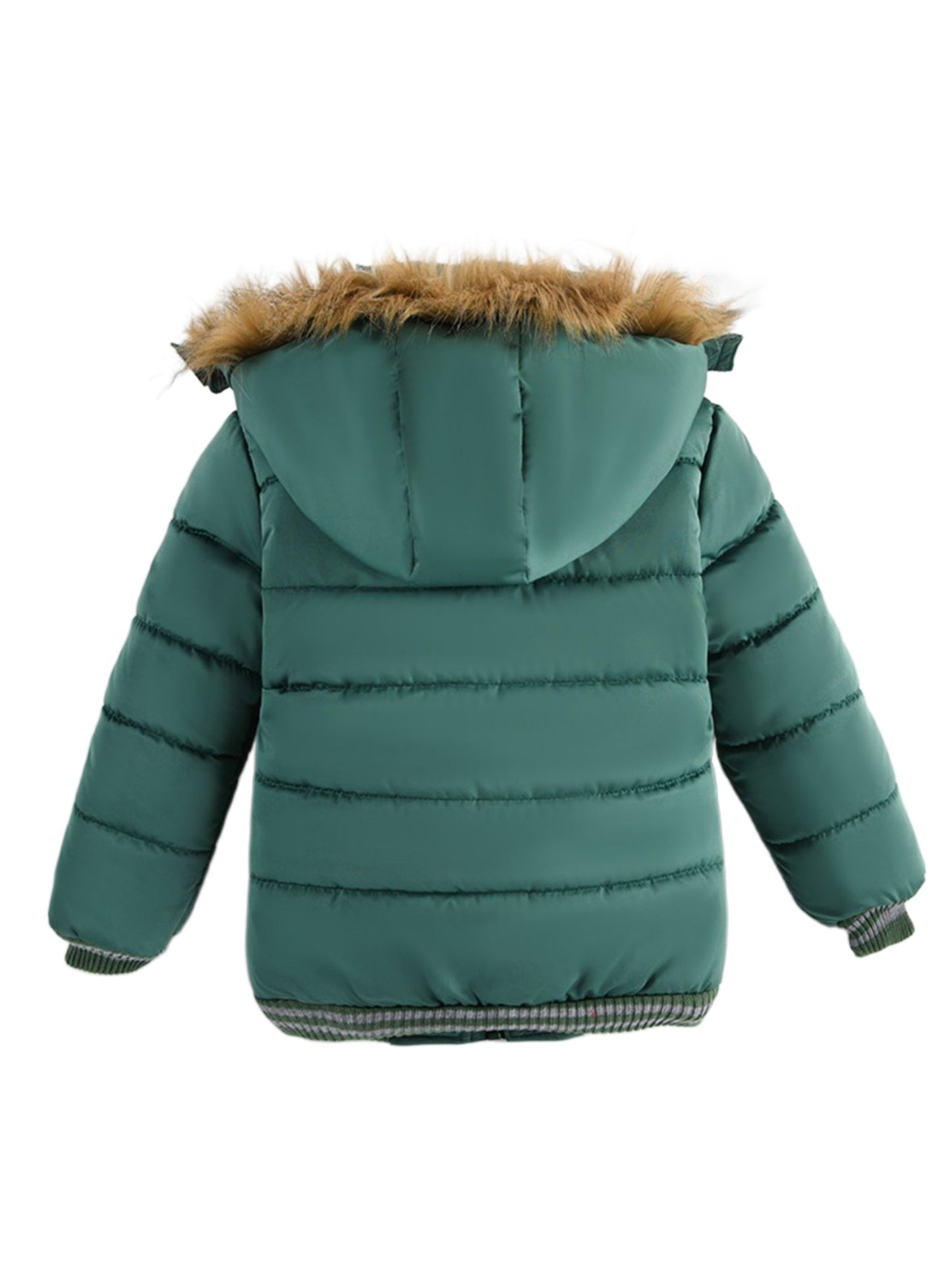 Padded Winter Jacket for Boys with Hood - Skei