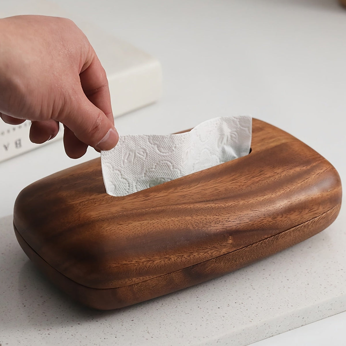 Portapañuelos de nogal – diseño elegante y funcional
