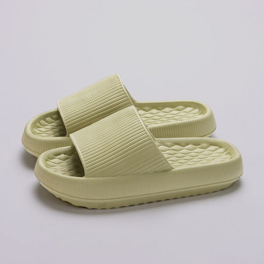 Zapatillas cómodas antideslizantes con patrón de cuadros