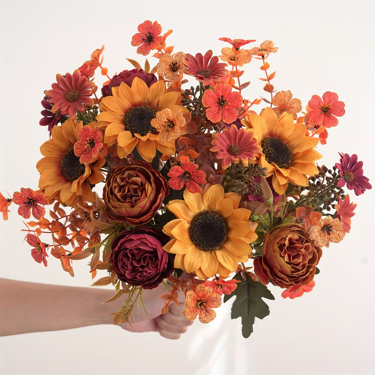 Composition florale d’automne – Colorée et chaleureuse pour tous les espaces