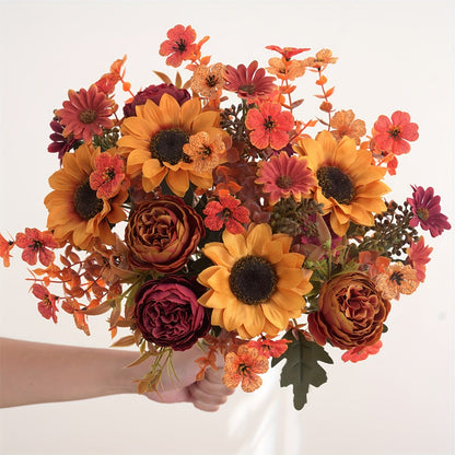 Composition florale d’automne – Colorée et chaleureuse pour tous les espaces