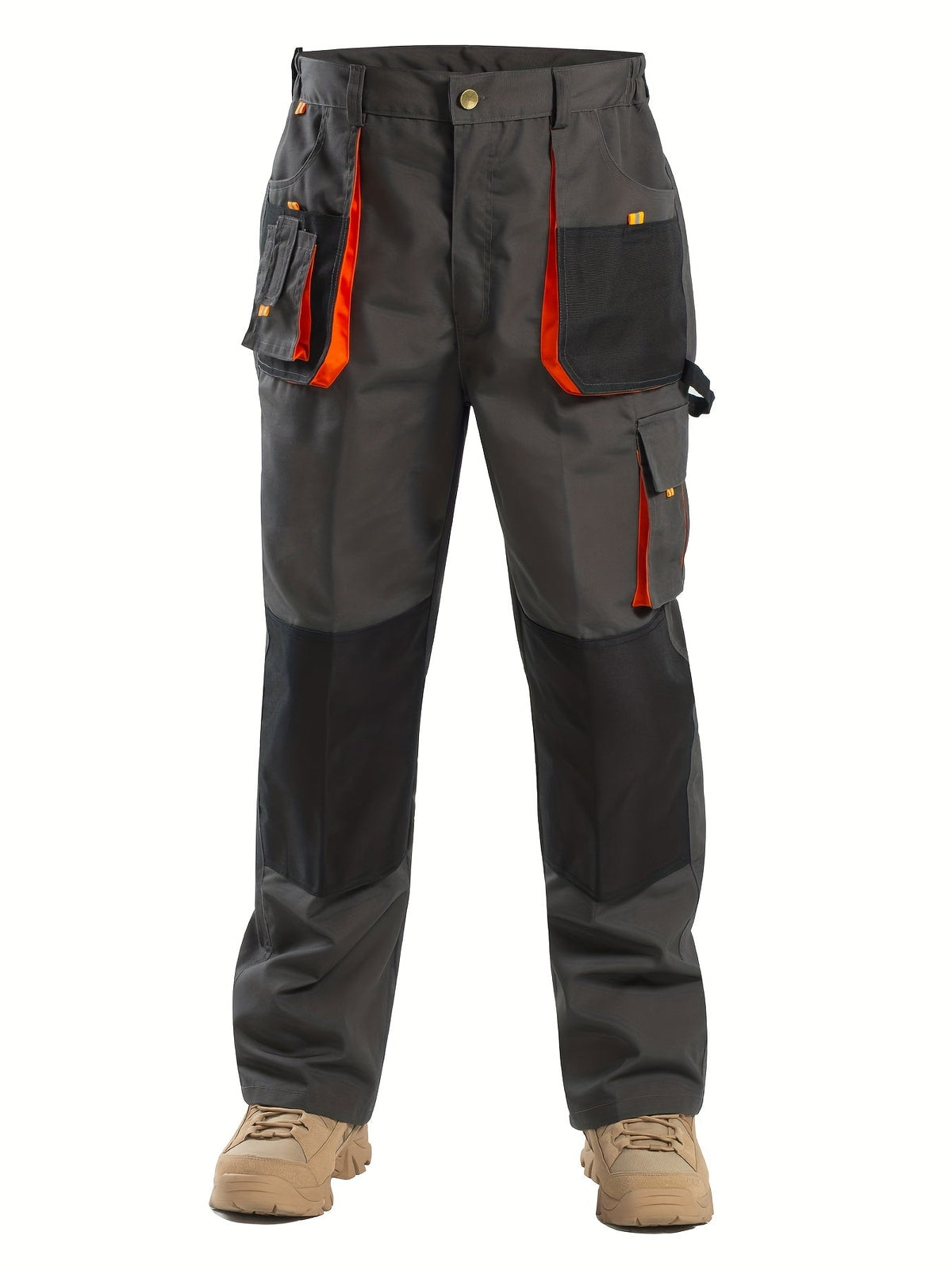 Men's Work Trousers with Large Storage Pockets – Durable and Functional