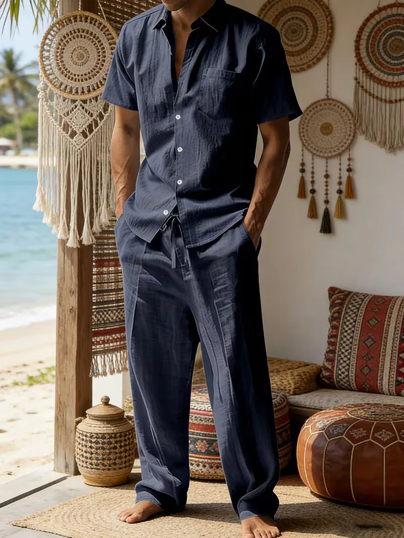 Ensemble de vêtements décontractés d'été pour hommes