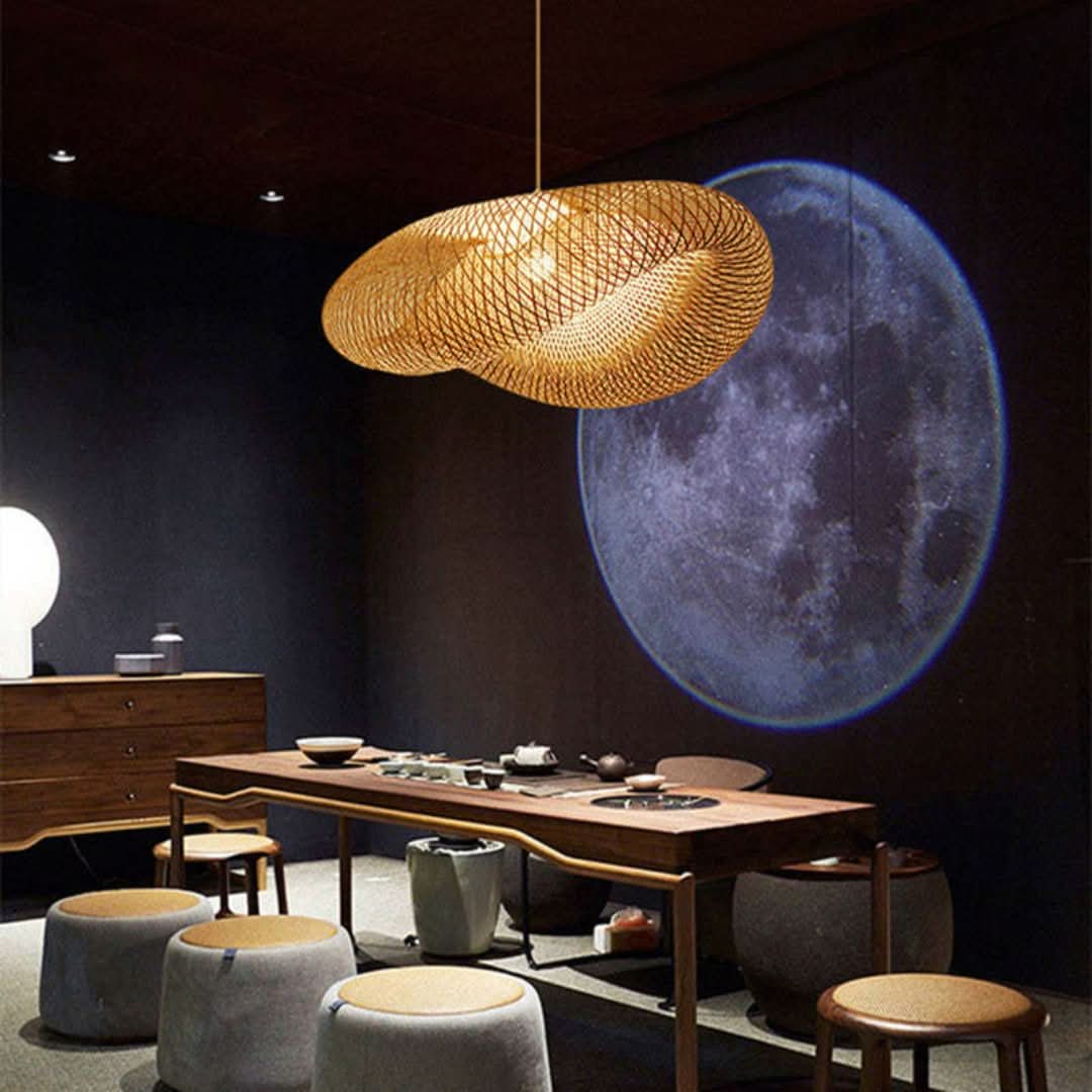 Muto - Bamboo LED Pendant Light