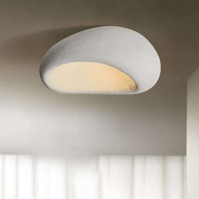 Wabi-sabi-plafondlamp – Eenvoudige elegantie voor elk interieur
