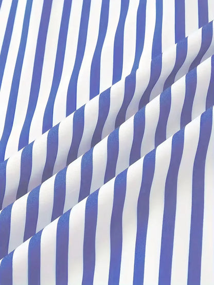 Chemises intelligentes à rayures verticales