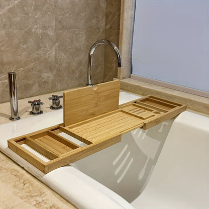 Vassoio da bagno in bambù - Per il massimo relax