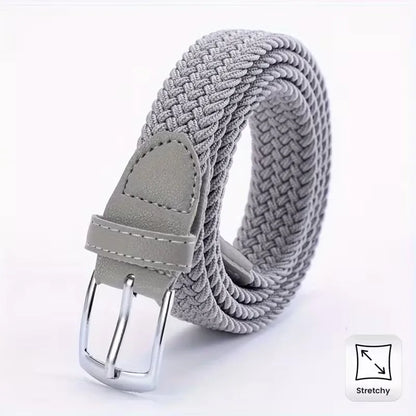 Ceinture large avec texture tressée