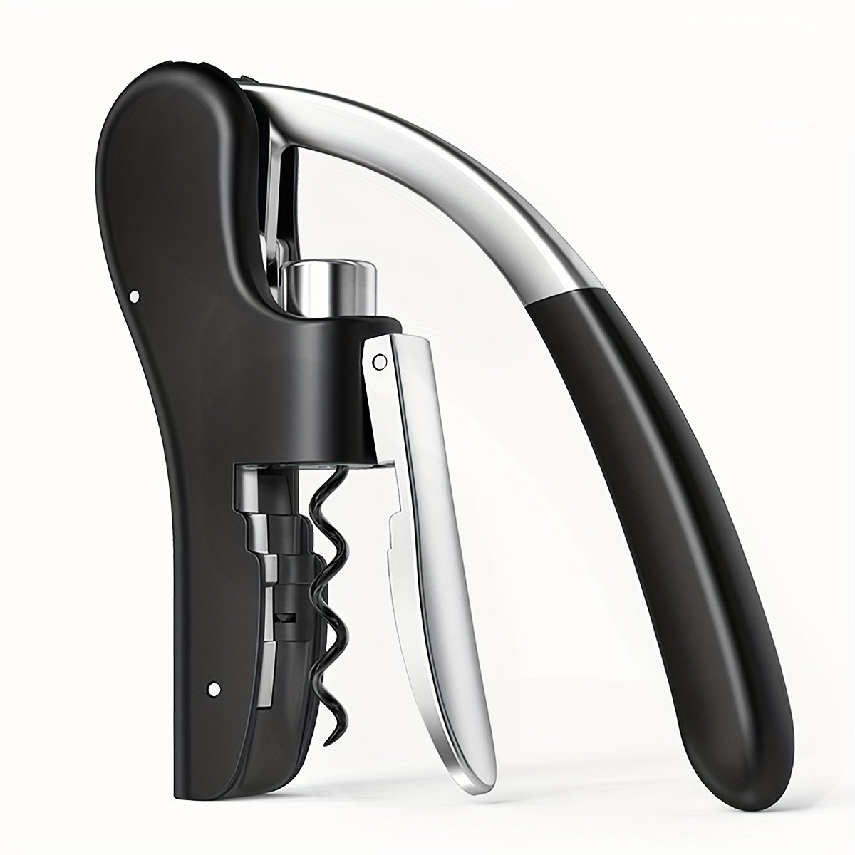 Ergonomic Corkscrew – Open Wine Bottles Quickly and Safely for Home and Hospitality