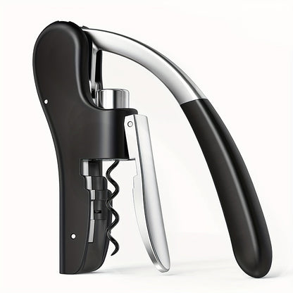 Ergonomic Corkscrew – Open Wine Bottles Quickly and Safely for Home and Hospitality