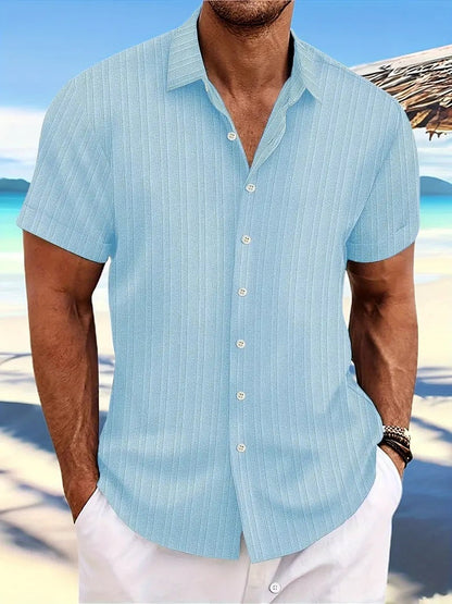 Summer Men's Short Sleeve Shirt - Fritz