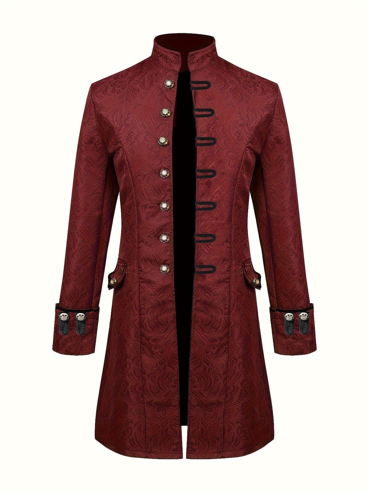 Cappotto jacquard medievale Hendrik - Abito elegante e raffinato per le occasioni festive