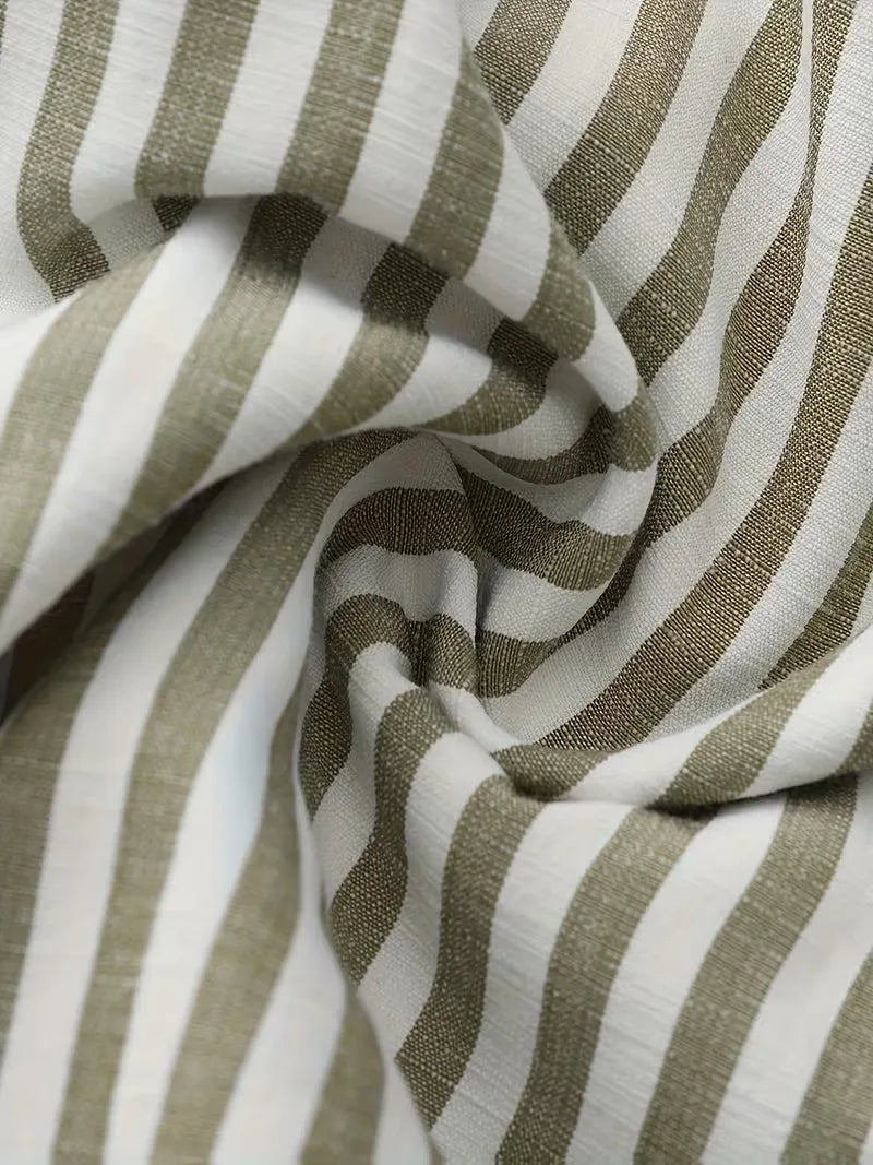 Chemise décontractée rayée