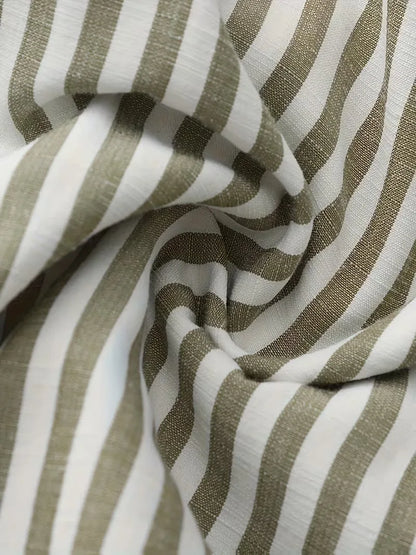 Chemise décontractée rayée