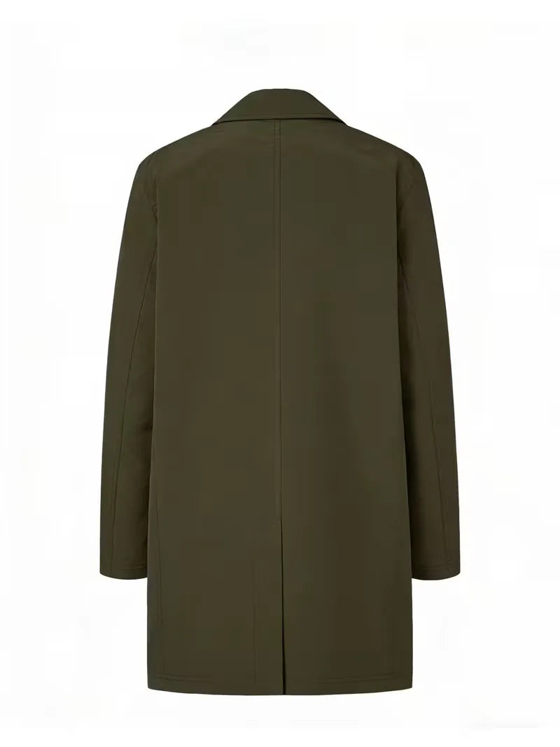 Trench-coat slim avec détail de poche