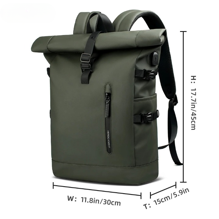 3-in-1 Waterproof Bicycle Bag and Backpack (Bicycle Hook Not Included)