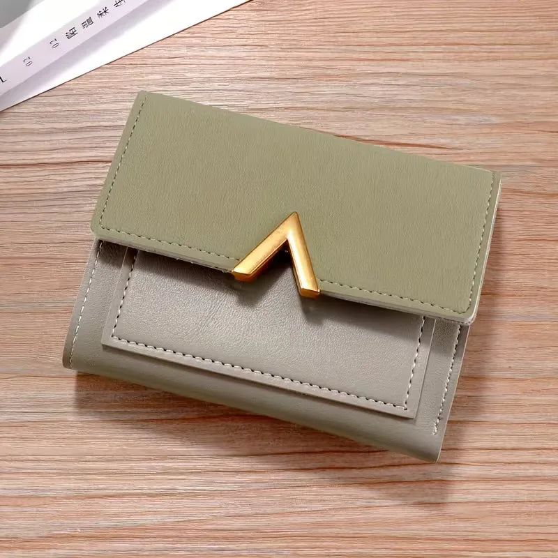 Portefeuille avec fermeture en V