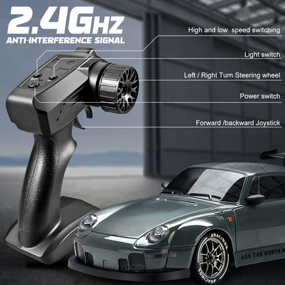 Ultimate Drift Racer 1:24 - Coche teledirigido con ruedas iluminadas