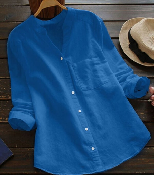 Ladies Linen Blouse - Marcela